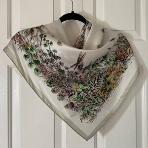 Silk Dragonfly Scarf - NWOT
